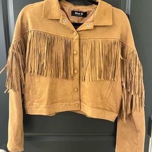 Super fun fringe jacket!
